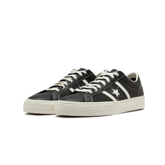 Converse One Star Academy Pro OX Leather Black Egret Mens Size 10 [A08501C] new - Picture 10 of 12